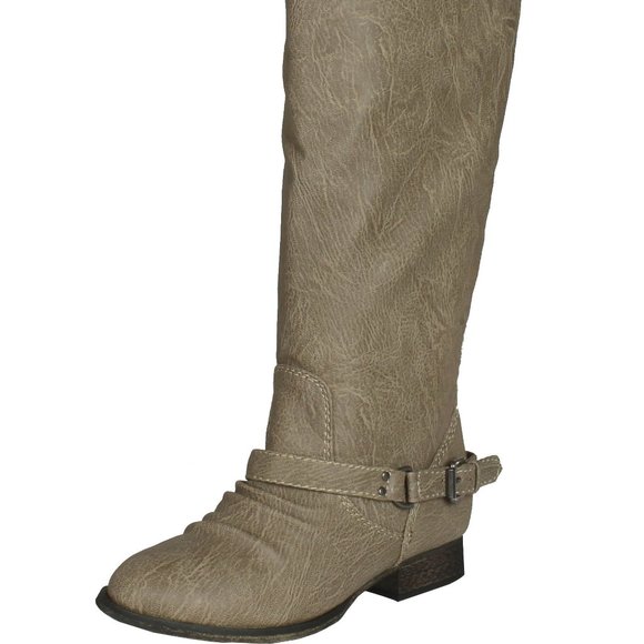 Breckelles Shoes - Breckelles Riding Knee High Boots Green size 7